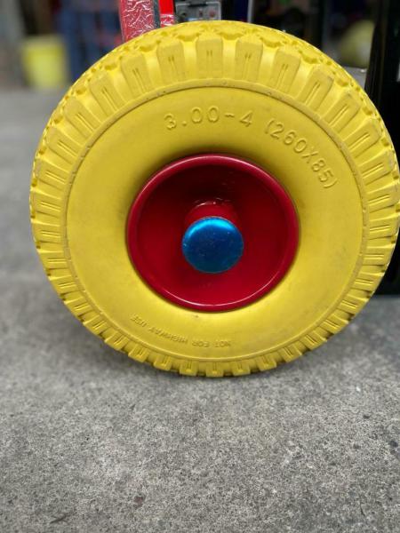 Sackkarre mit PU Rad und Treppenrutsche, 200 kg, Stapelkarre, Transportkarre